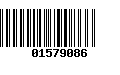 Código de Barras 01579086