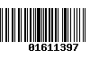 Código de Barras 01611397