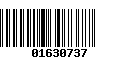 Código de Barras 01630737