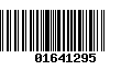 Código de Barras 01641295