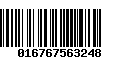 Código de Barras 016767563248