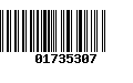 Código de Barras 01735307