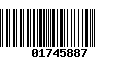 Código de Barras 01745887