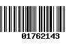 Código de Barras 01762143