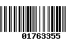 Código de Barras 01763355