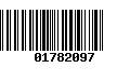 Código de Barras 01782097