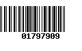 Código de Barras 01797909