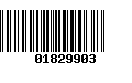 Código de Barras 01829903