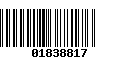 Código de Barras 01838817