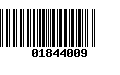 Código de Barras 01844009