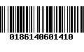 Código de Barras 0186140601410