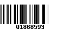 Código de Barras 01868593