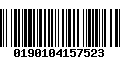 Código de Barras 0190104157523