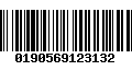 Código de Barras 0190569123132