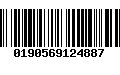 Código de Barras 0190569124887