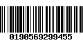 Código de Barras 0190569299455