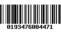 Código de Barras 0193476004471