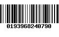 Código de Barras 0193968240790