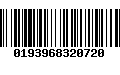 Código de Barras 0193968320720
