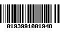 Código de Barras 0193991001948