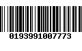 Código de Barras 0193991007773