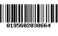 Código de Barras 0195602038664
