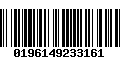 Código de Barras 0196149233161