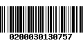 Código de Barras 0200030130757