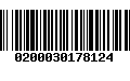 Código de Barras 0200030178124