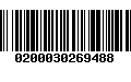 Código de Barras 0200030269488