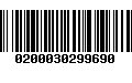 Código de Barras 0200030299690