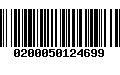 Código de Barras 0200050124699