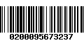 Código de Barras 0200095673237