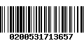 Código de Barras 0200531713657