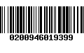 Código de Barras 0200946019399