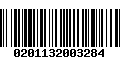 Código de Barras 0201132003284