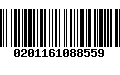 Código de Barras 0201161088559