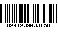 Código de Barras 0201239033658