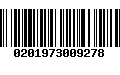 Código de Barras 0201973009278