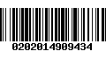 Código de Barras 0202014909434