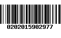 Código de Barras 0202015902977