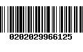 Código de Barras 0202029966125