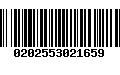 Código de Barras 0202553021659