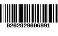 Código de Barras 0202829006991