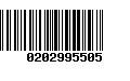 Código de Barras 0202995505