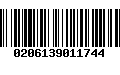 Código de Barras 0206139011744