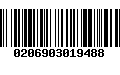 Código de Barras 0206903019488