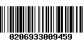 Código de Barras 0206933009459