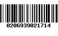 Código de Barras 0206939021714