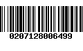 Código de Barras 0207128006499